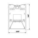 Core CSL340 ８ft LED Direct/Indirect Suspended Light, 3500K