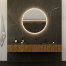 Paris Mirror Original Round 48 x 48 Round LED Backlit Mirror, RGBW