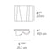 Artemide Logico Mini Single Wall Sconce