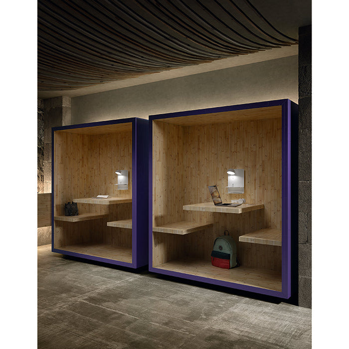 Bover Beddy A/04 2-lt 13" Tall LED Wall Sconce