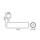 Eurofase 35457 7W LED Track Head