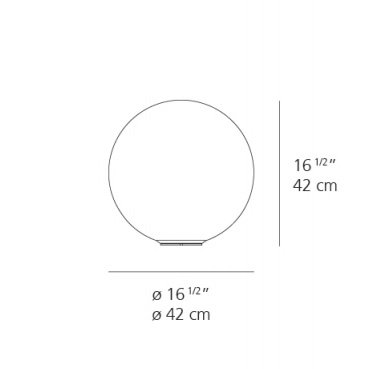 Artemide Dioscuri 42 Table Lamp