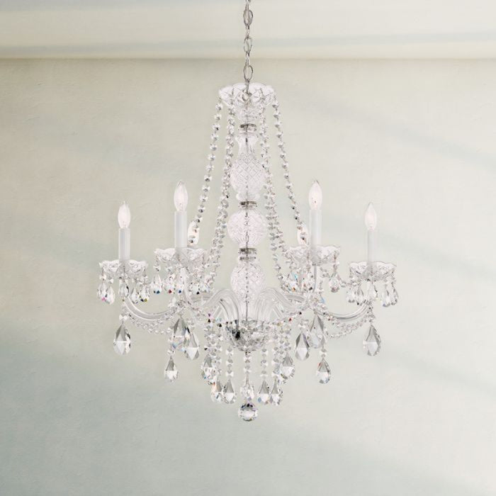 Schonbek 1303 Arlington 6-lt 24" Chandelier