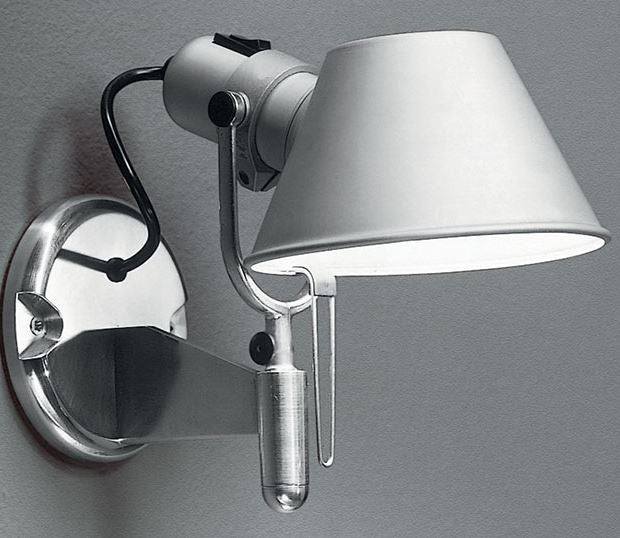 Artemide Tolomeo Classic LED Spot Wall Light w/ Switch