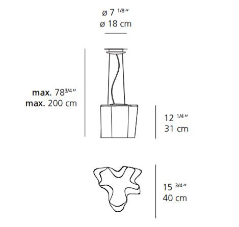 Artemide Logico Single Suspension