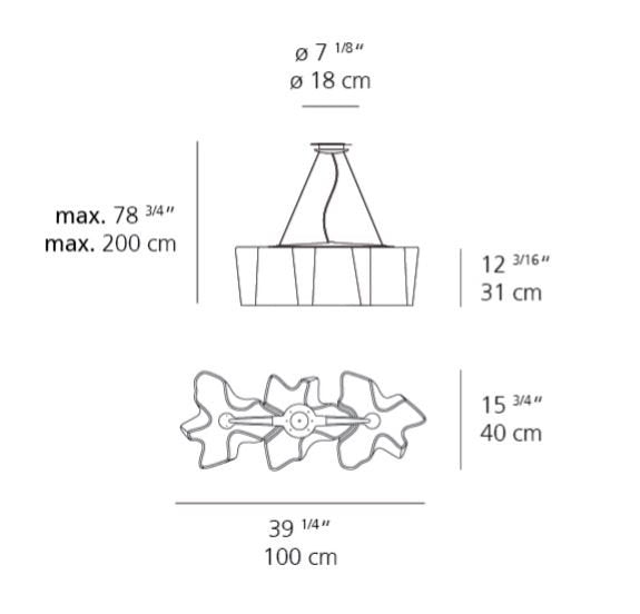 Artemide Logico Triple Linear Suspension