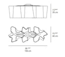 Artemide Logico Triple Linear Ceiling Light