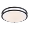 Designers Fountain EV1412C3C 1-lt 12" LED Flush Mount