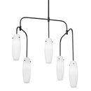 Troy F1052 Cyan 5-lt 41" Chandelier