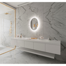 Paris Mirror Oval 20 x 28 Oval LED Illuminated Mirror, CCT Selectable
