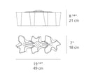 Artemide Logico Micro Triple Linear Ceiling Light