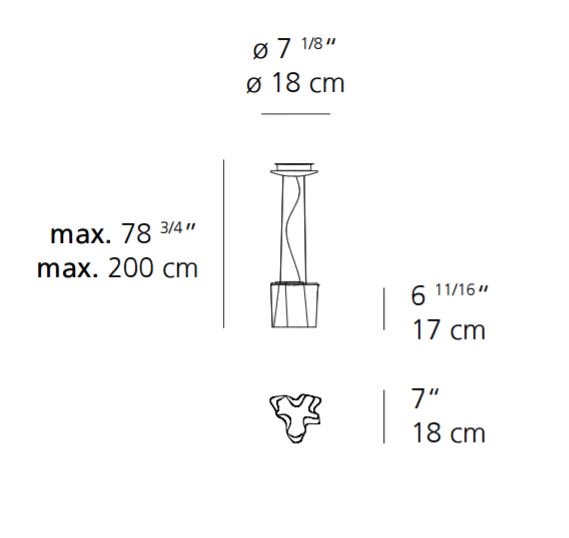 Artemide Logico Micro Single Suspension