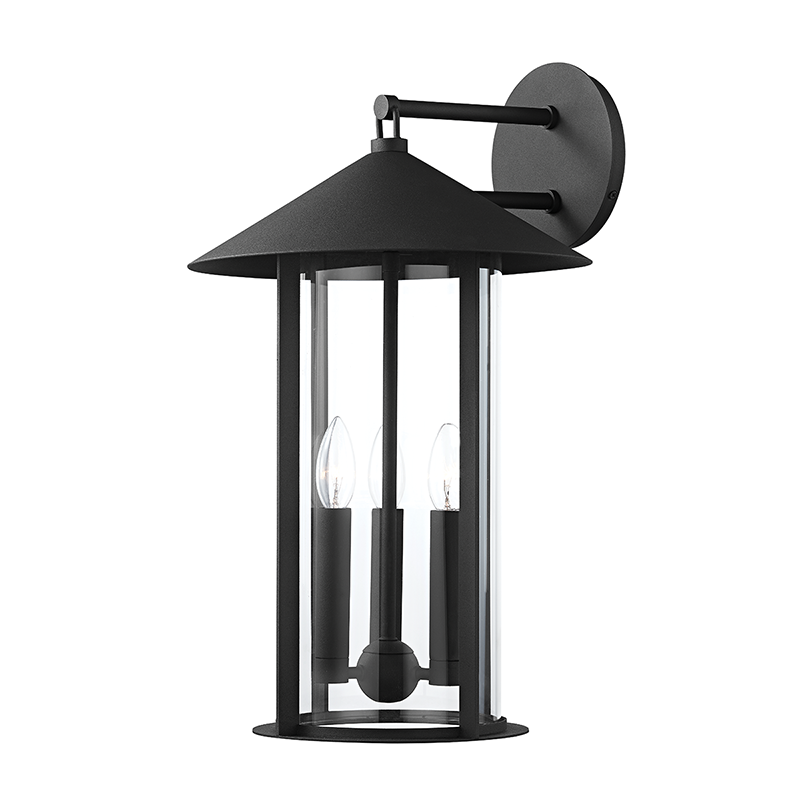 Troy B1953 Long Beach 3-lt 22" Tall Outdoor Wall Sconce