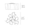 Artemide Logico Mini Triple Nested Ceiling Light