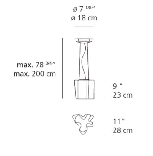 Artemide Logico Mini Single Suspension