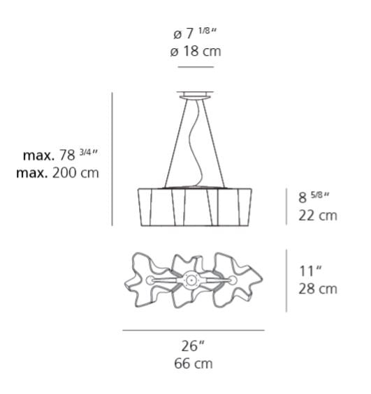 Artemide Logico Mini Triple Linear Suspension