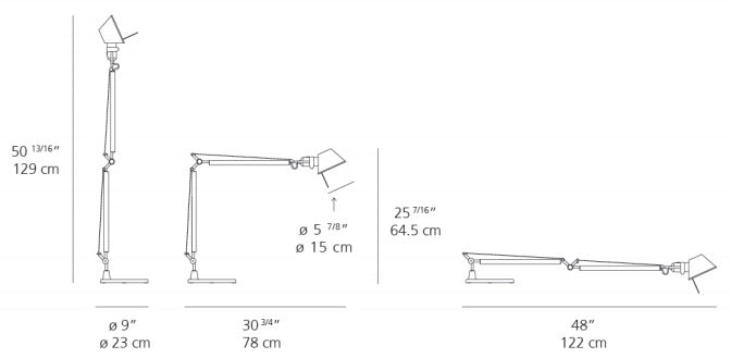 Artemide Tolomeo Classic TW LED Table Lamp