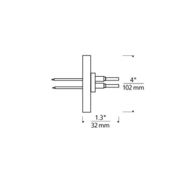 Tech 700MOP4CD Monorail 4" Round Direct-End Power Feed