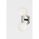 Hudson Valley 9282 Murray Hill 2-lt 12" Tall LED Wall Sconce