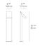 Artemide Chilone 90 LED Outdoor Floor Lamp