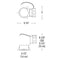Nora NCHR2-634 6" LED Sapphire II COB Remodel Frame-In Kit