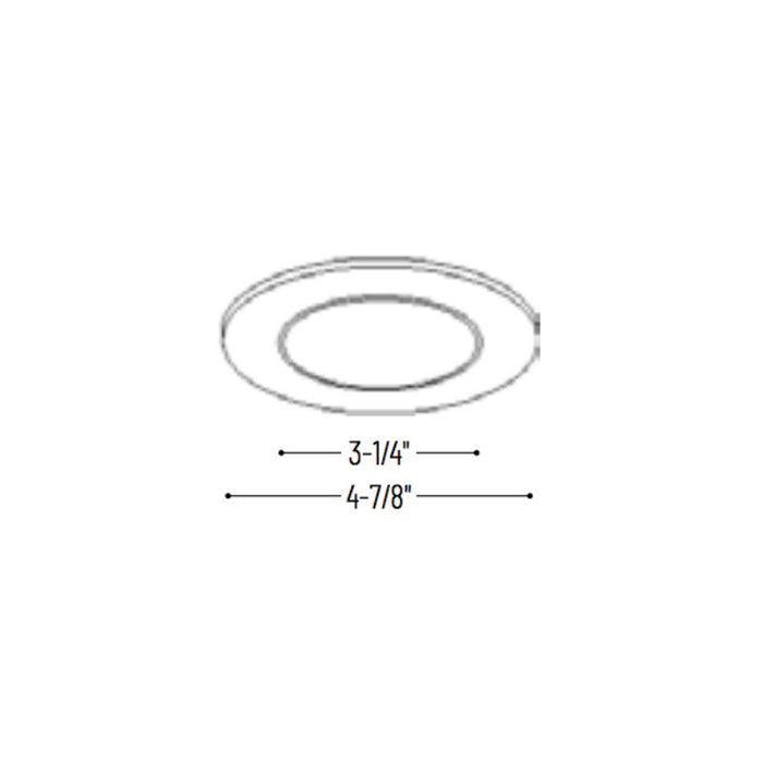 Nora NIO-4RNDC/HL 4" Iolite Round Reflector Trim - High Lumen