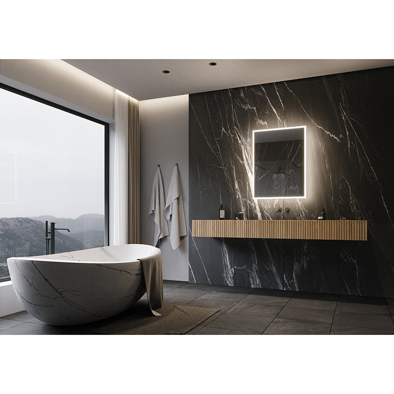 Paris Mirror Cabinet Galaxy 24 x 32 Rectangle LED Illuminated Mirror Cabinets