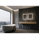 Paris Mirror Cabinet Harmony 48 x 28 Rectangle LED Illuminated Mirror Cabinets