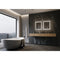 Paris Mirror Cabinet Harmony 48 x 28 Rectangle LED Illuminated Mirror Cabinets
