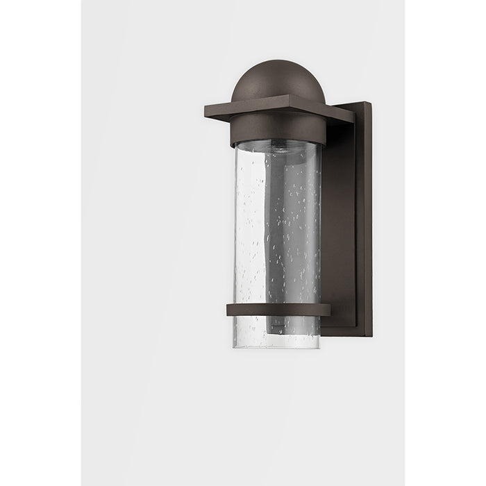 Troy B7112 Nero 1-lt 12" Tall Outdoor Wall Sconce