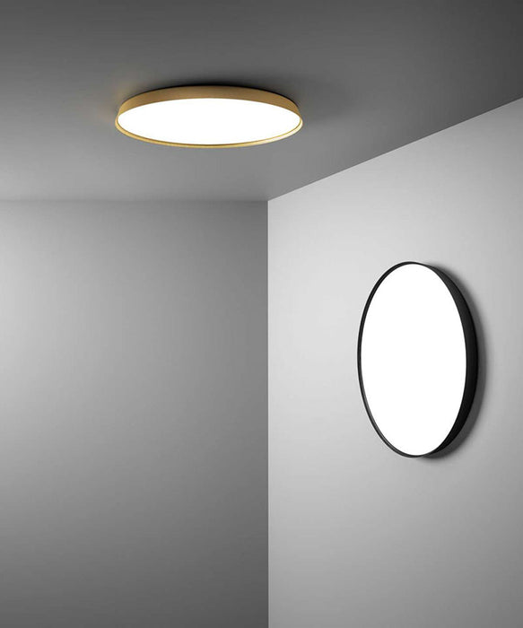 Luceplan D81P Compendium Plate 22" LED Flush Mount