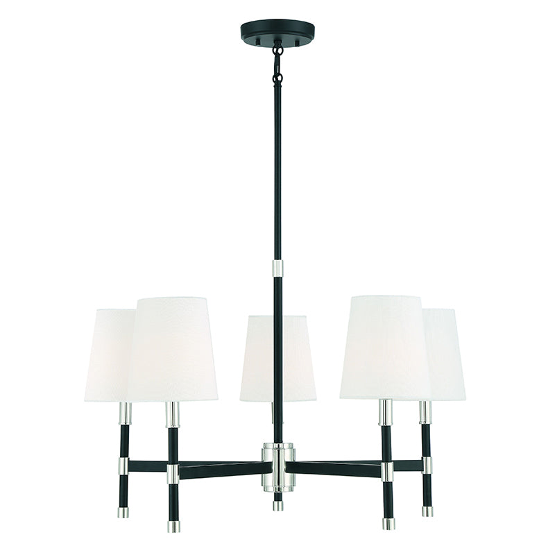 Savory House 1-1630-5 Brody 5-lt 28" Chandelier