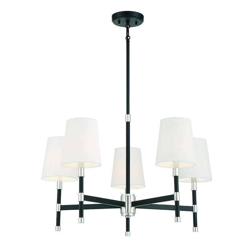 Savory House 1-1630-5 Brody 5-lt 28" Chandelier