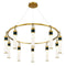 Savory House 1-1642-10 Abel 10-lt 45" LED Chandelier