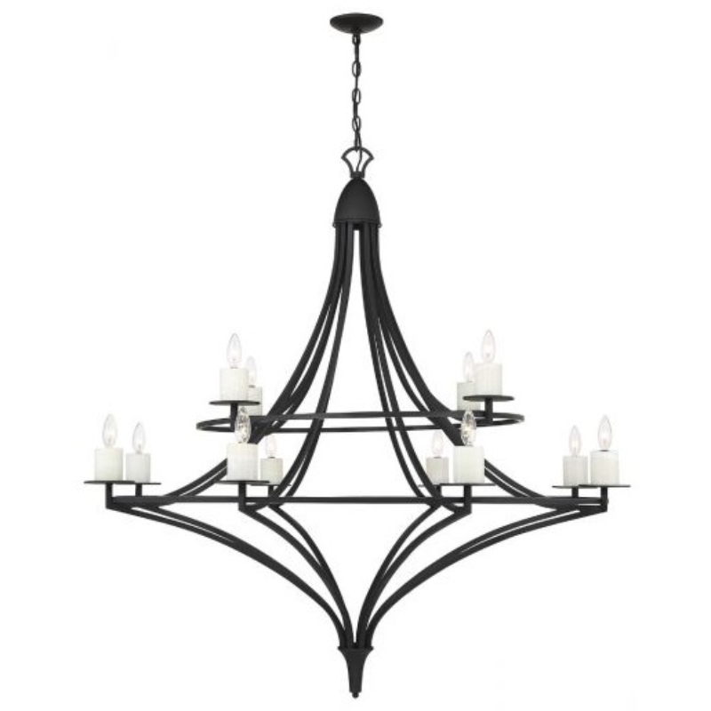 Savoy House 1-1672-12 Director 12-lt 50" Chandelier