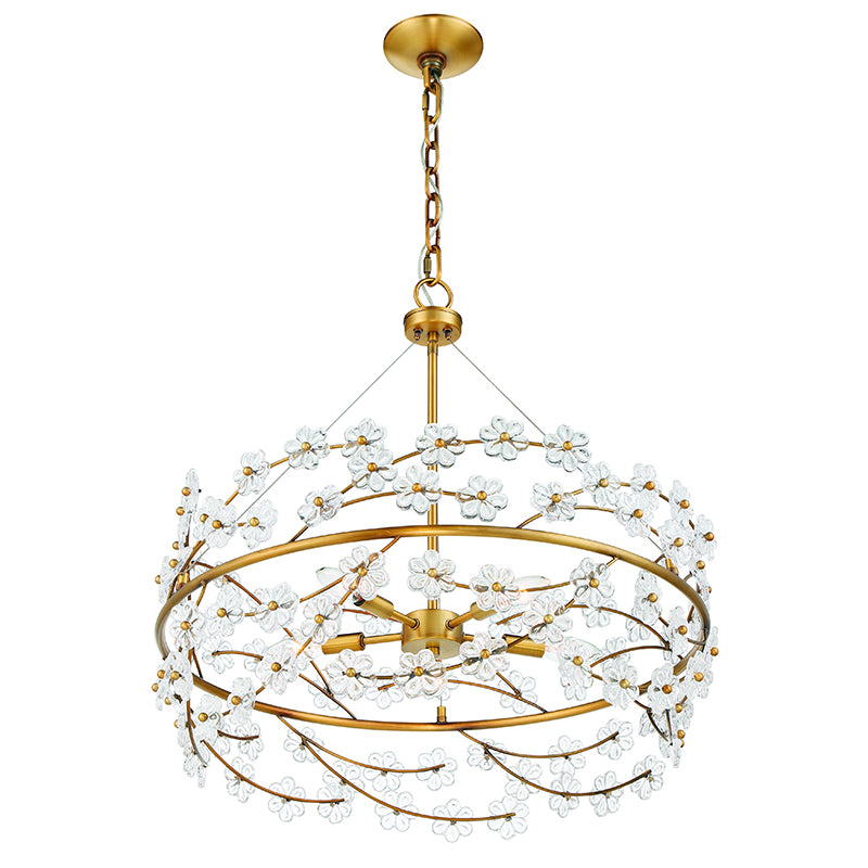 Savory House 1-1727-5 Camille 5-lt 24" Chandelier