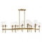 Savoy House 1-1800-16 Vista 16-lt 60" Chandelier