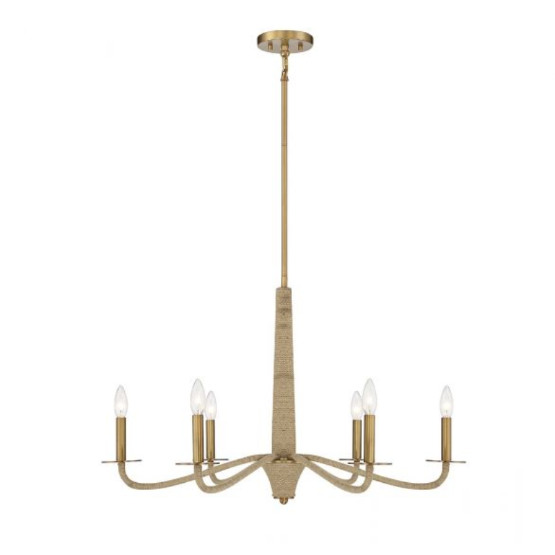 Savoy House 1-1824-6 Cannon 6-lt 32" Chandelier