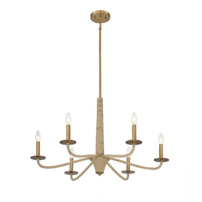 Savoy House 1-1824-6 Cannon 6-lt 32" Chandelier