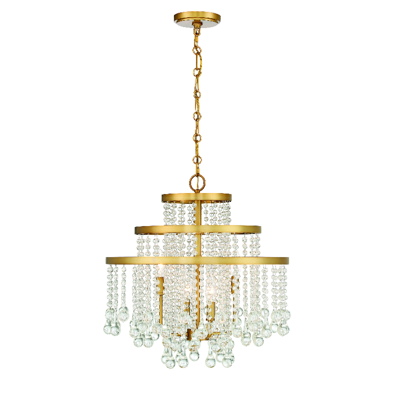 Savoy House 1-1866-4 Luna 4-lt 20" Chandelier