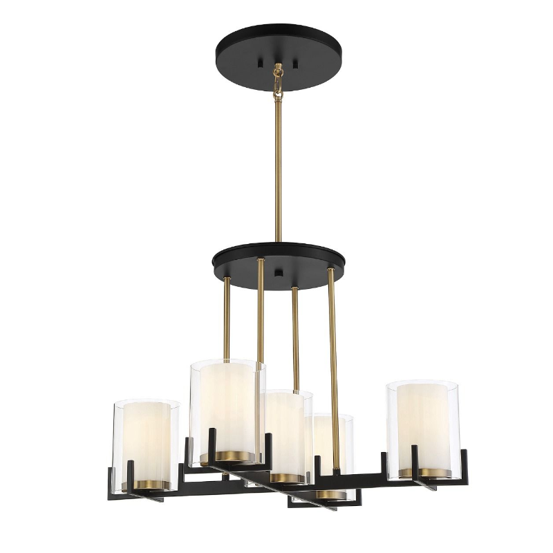 Savoy House 1-1975-5 Eaton 5-lt 27" Chandelier