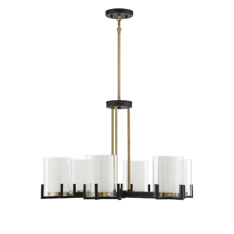 Savoy House 1-1976-6 Eaton 6-lt 28" Chandelier