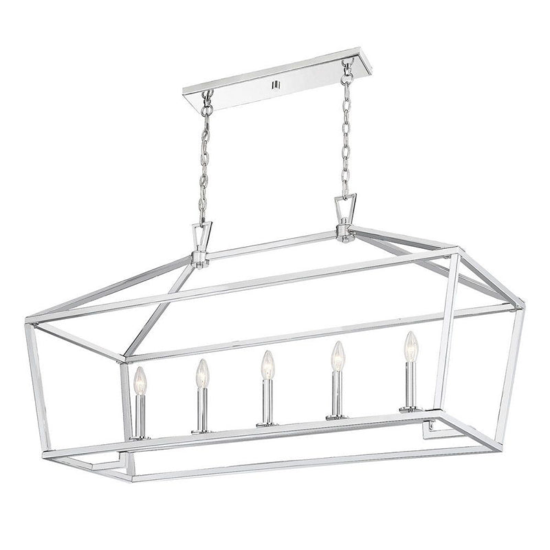 Savoy House 1-324-5 Townsend 5-lt 44" Linear Chandelier
