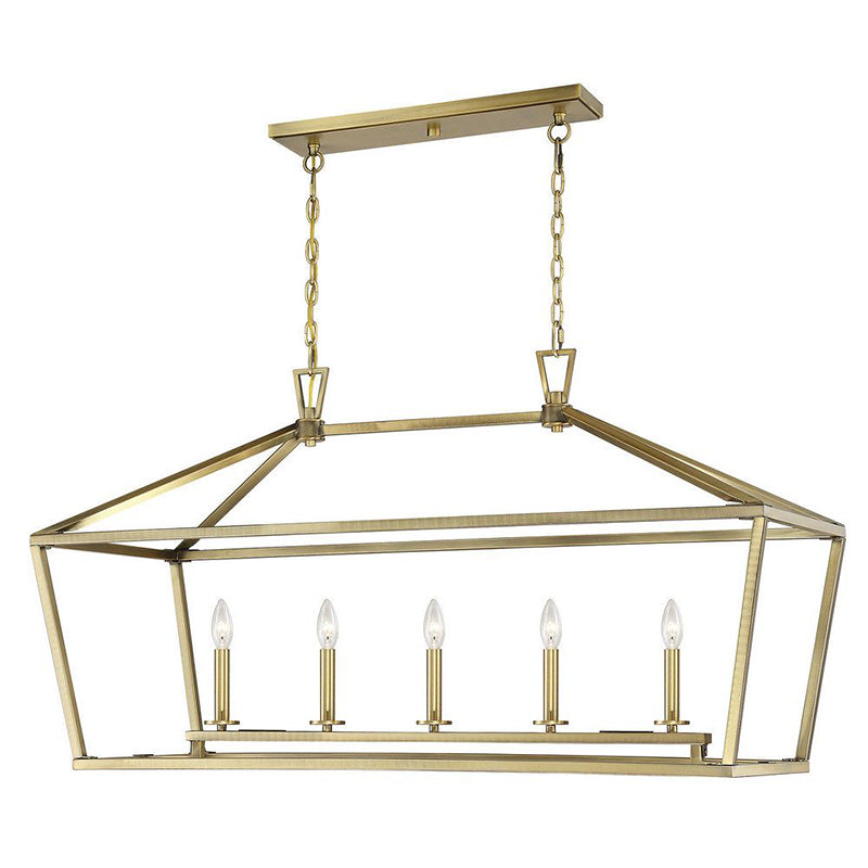 Savoy House 1-324-5 Townsend 5-lt 44" Linear Chandelier