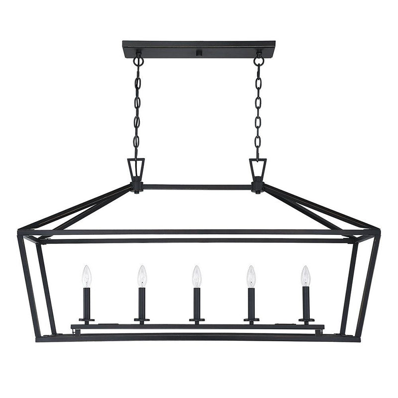 Savoy House 1-324-5 Townsend 5-lt 44" Linear Chandelier