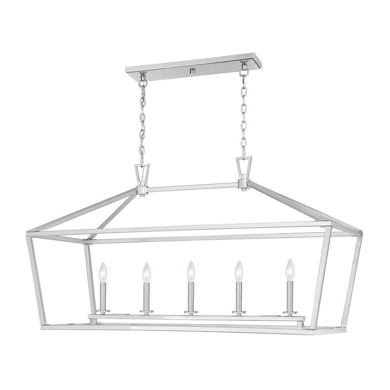 Savoy House 1-324-5 Townsend 5-lt 44" Linear Chandelier
