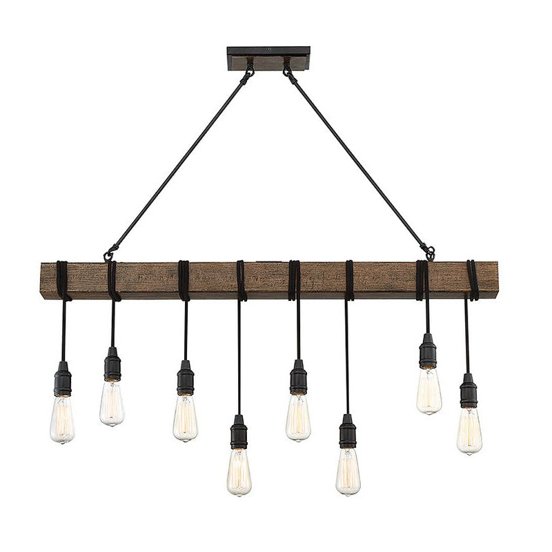 Savoy House 1-990-8 Burgess 8-lt 42" Linear Chandelier