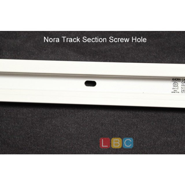Nora NTL-151 Line Voltage R30 Flat Back Cylinder Track Kit