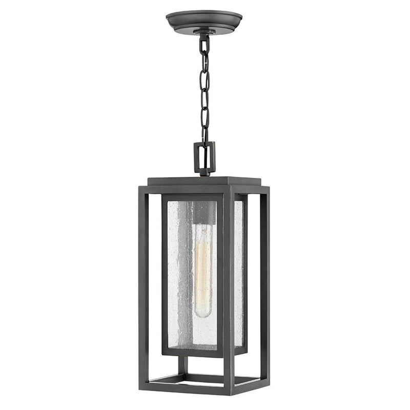 Hinkley 1002-LV Republic 1-lt 7" LED Outdoor Hanging Lantern, 12V