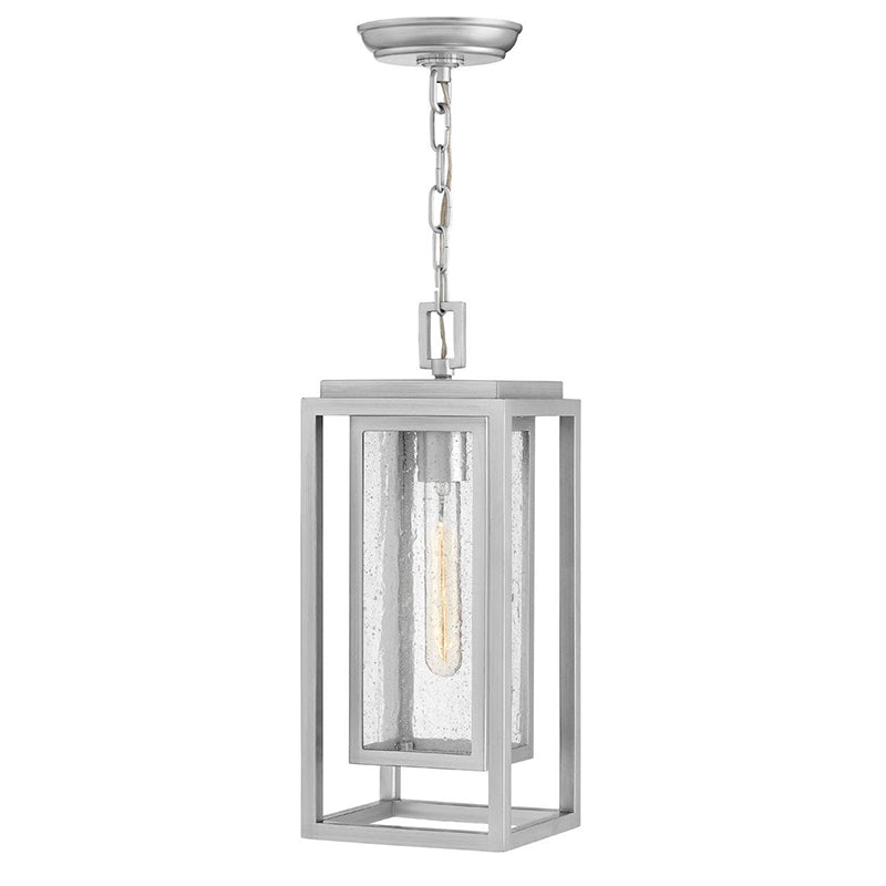 Hinkley 1002-LV Republic 1-lt 7" LED Outdoor Hanging Lantern, 12V